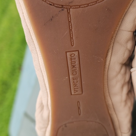 Vince Camuto Ellen Tan 8.5 Leather Ballerina flats - Picture 7 of 11